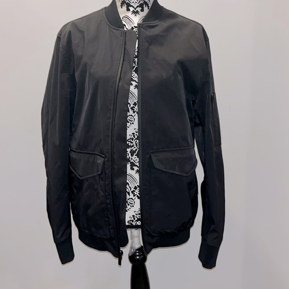 Kenneth Cole men’s bomber jacket black size M